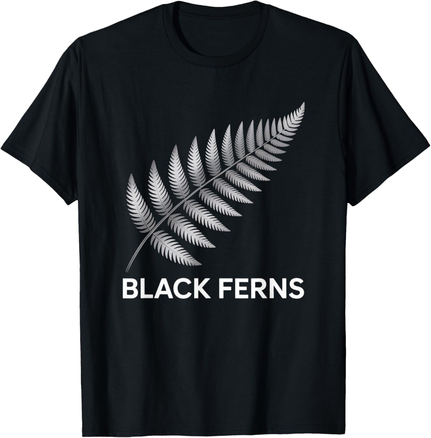 New Zealand Rugby womens rugby Black Ferns men T-Shirt