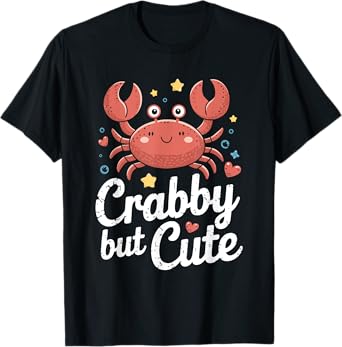 Crabby but cute Sea Animal Crabs Crabber women T-Shirt