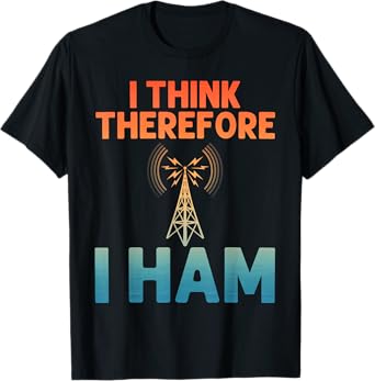 Cool Ham Radio Art For Men Women Amateur Radio Ham Operator T-Shirt