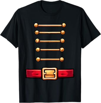 Nutcracker Costume Matching Toy Solider Women Kids T-Shirt