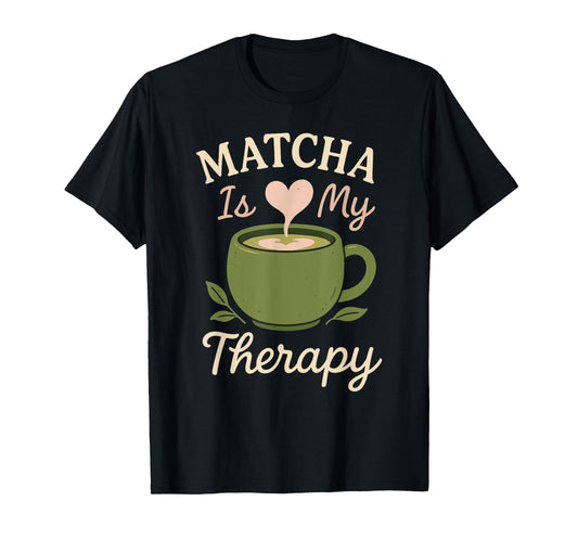 Matcha Aesthetic Latte Soft Girl Tea Over Coffee Oat Milk T-Shirt