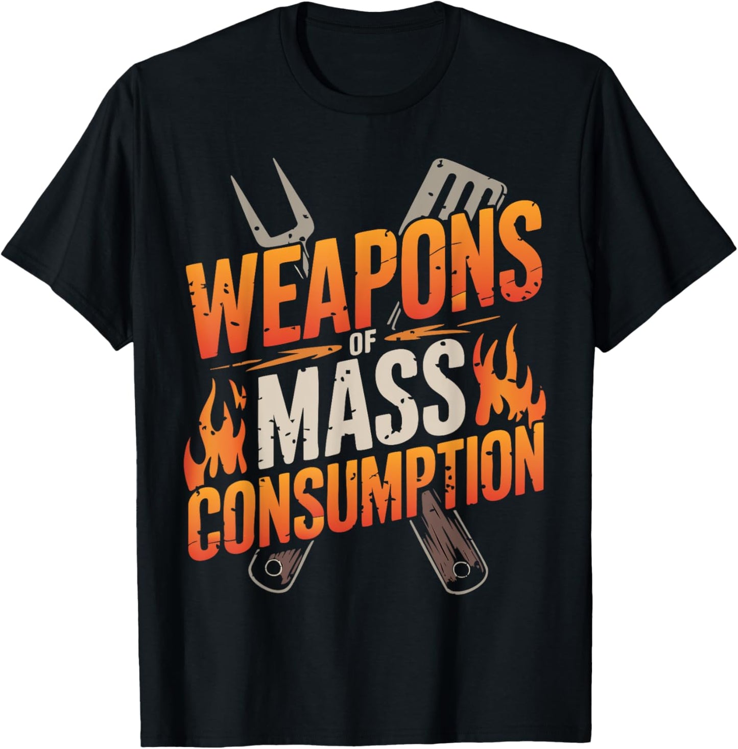 Barbecue BBQ Joke Gifts Grill Pit Master Chef Smoker Dad T-Shirt