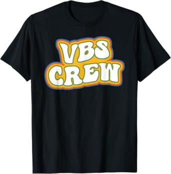 Retro I Love VBS 2025 Vacation Bible School VBS Crew T-Shirt