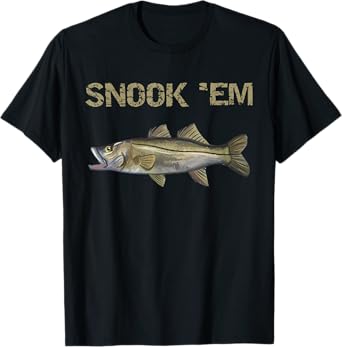 Snook 'Em | Snook Fishing | Common Snook T-Shirt