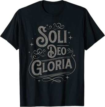 Soli Deo Gloria Christian Men T-Shirt