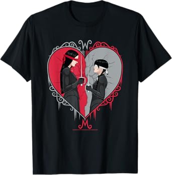 Wednesday Season 2 Morticia VS Wednesday Fencing Match T-Shirt