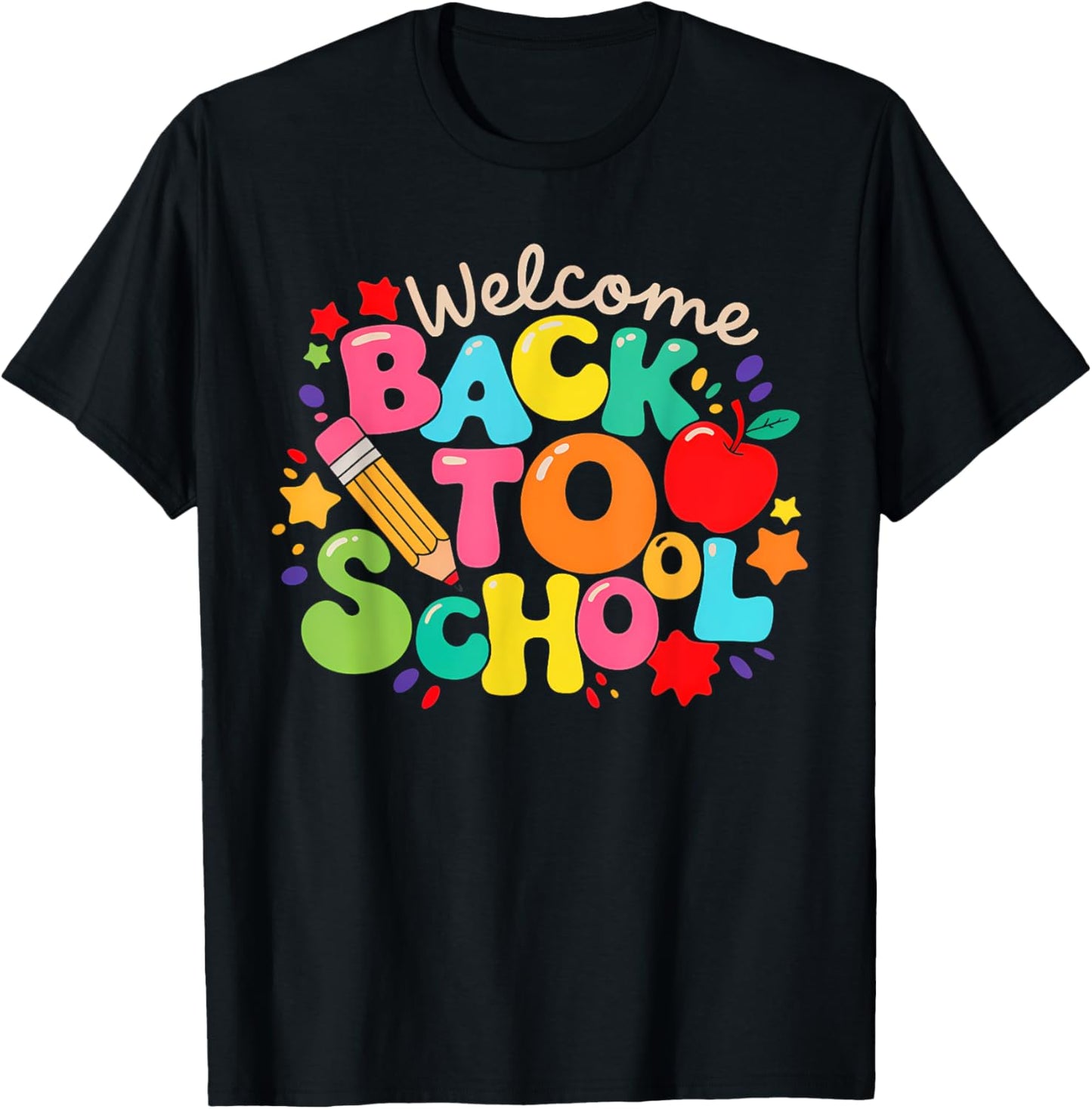 Welcome Back To School Funny Teacher Love Premium T-shirt by TeeBrew