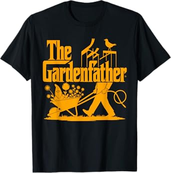 The Gardenfather Funny Gardening Dad Husband, Plant Lover T-Shirt