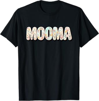 Wildflowers Mooma Floral Mother's Day Mooma T-Shirt
