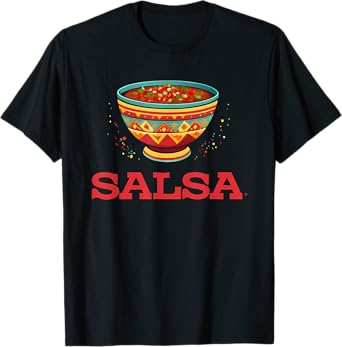 Salsa & Chips Matching Couple Halloween Costume T-Shirt