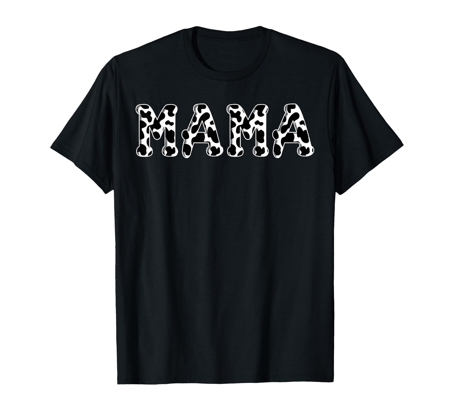 Cow Mama Birthday Family Matching Girl Boy Farm Birthday T-Shirt
