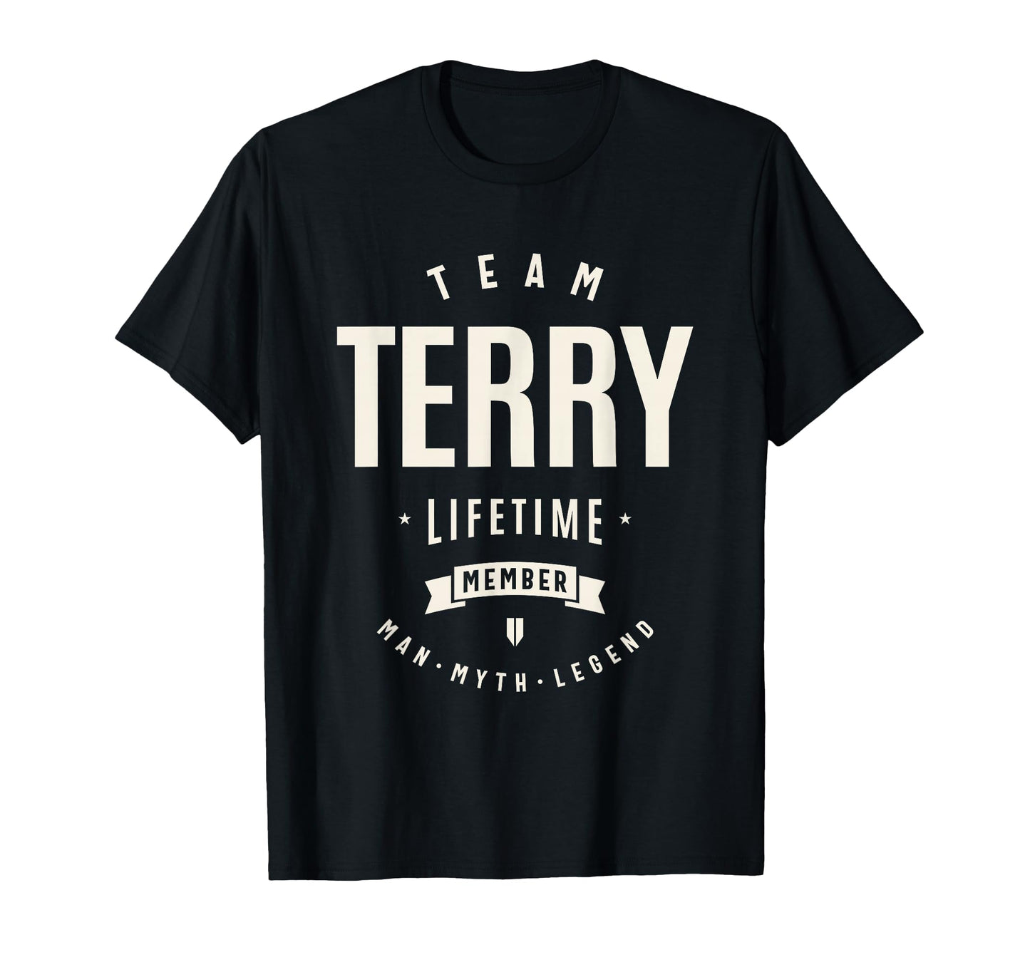 Team Terry Lifetime Member Funny Name Terry T-Shirt