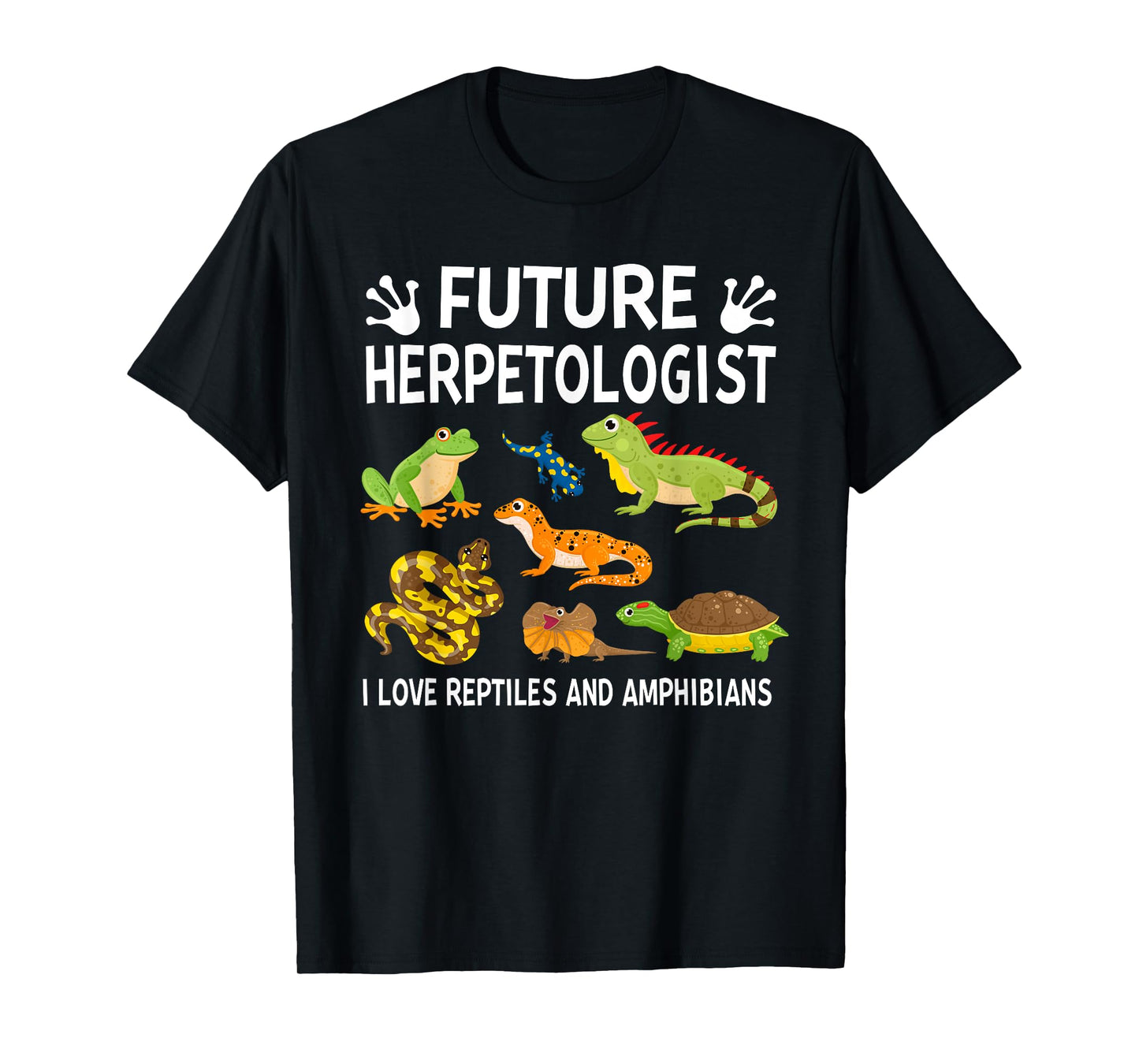 Future Herpetologist Reptiles and Amphibians Animal Lover T-Shirt