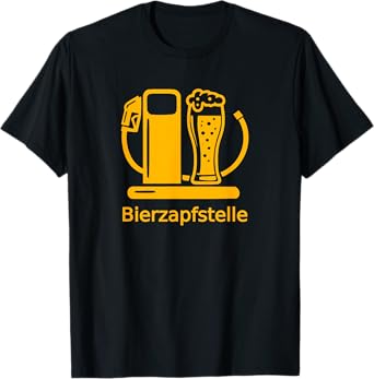 Beer Tap Tanken Beer Funny Design Beer Lovers T-Shirt