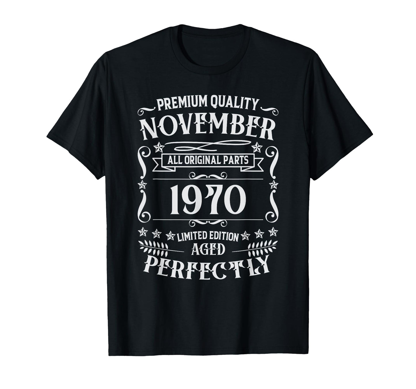 54th Birthday Legends Were Born In November 1970 T-Shirt