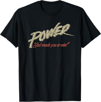 Vintage Power - God Made You To Win 1991 Christian Saying T-Shirt