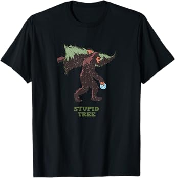 Bigfoot - Disc Golf - Stupid Tree T-Shirt
