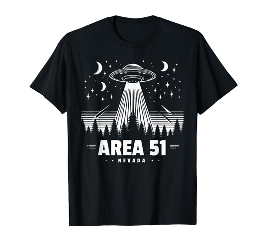 Area 51 Nevada UFO Alien Storm Area 51 T-Shirt