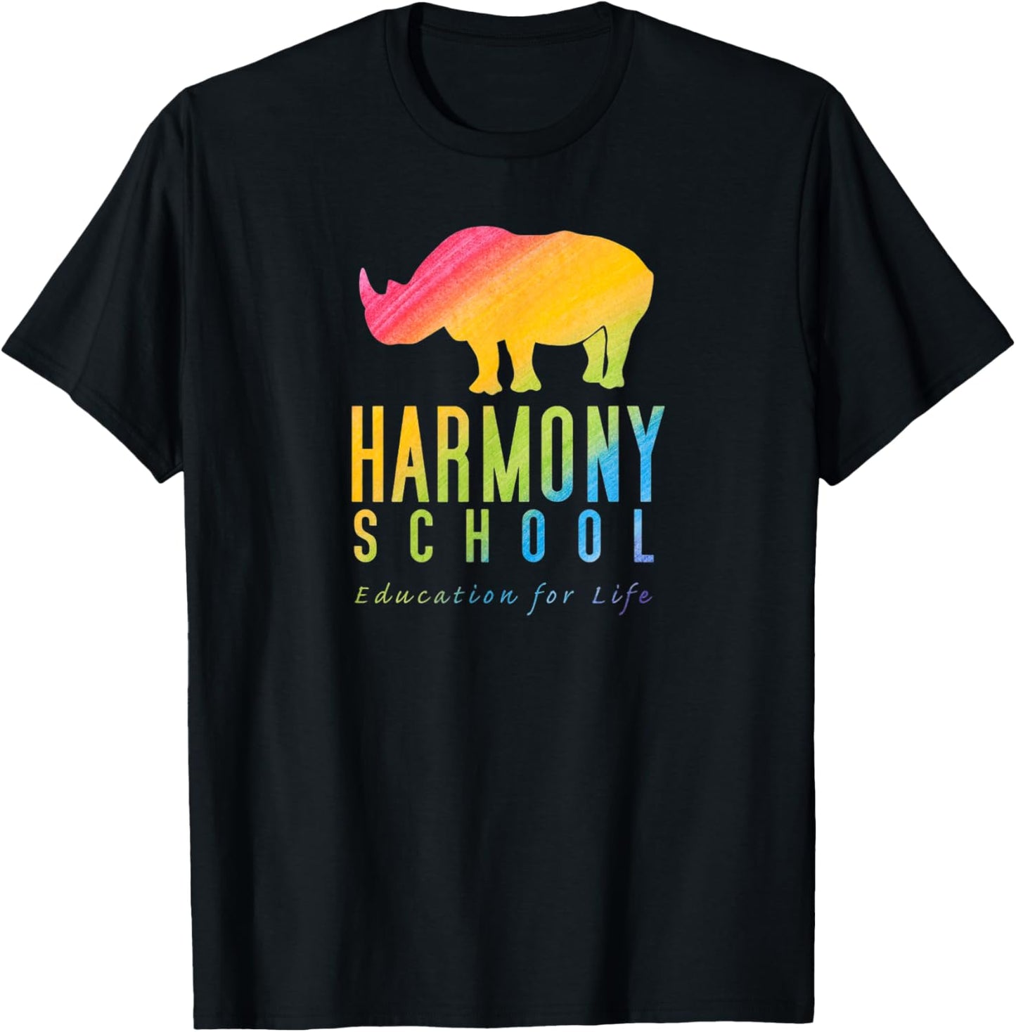Harmony School Rainbow Rhino T-Shirt