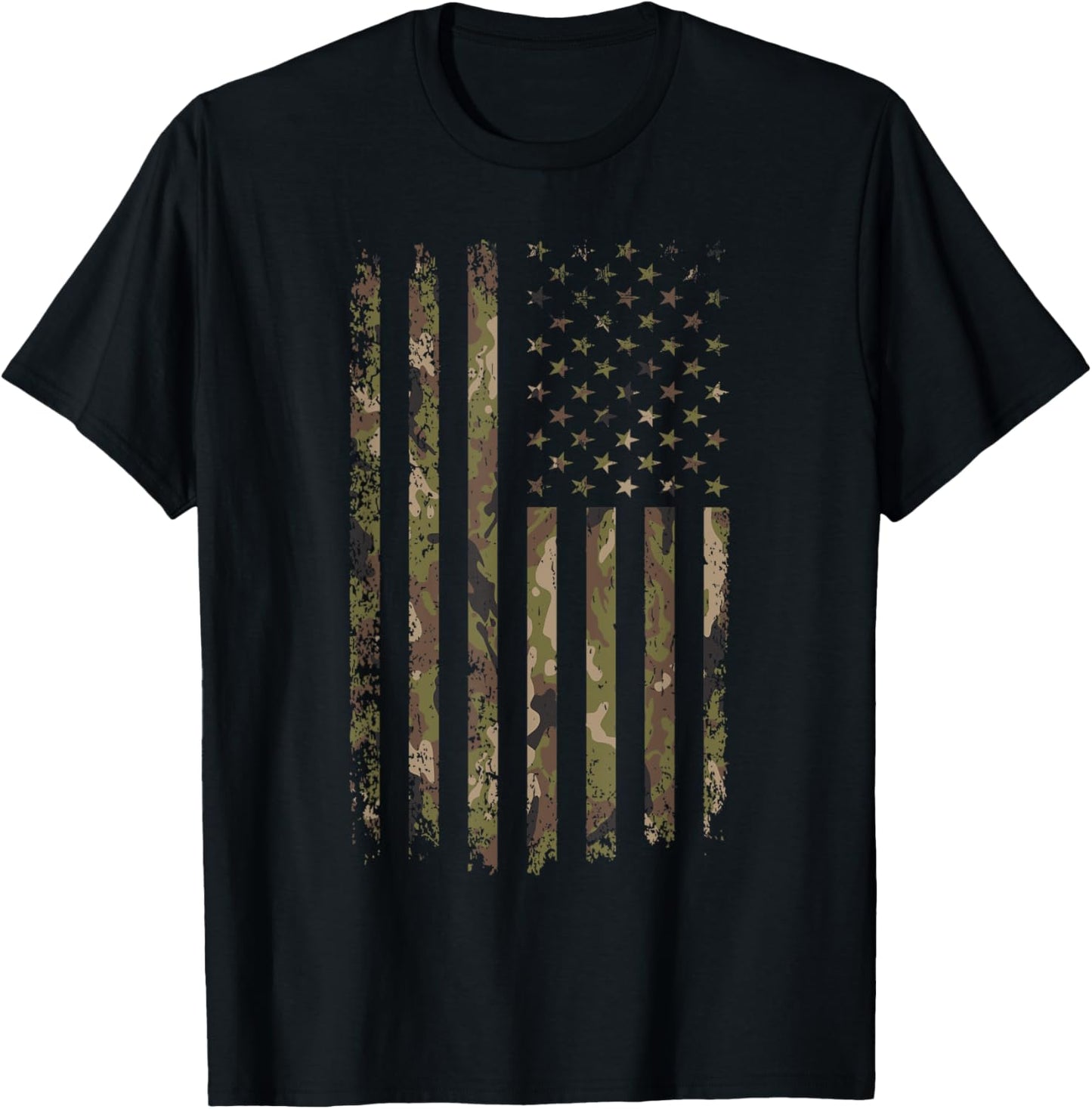 USA Camouflage Girls Boys Men Women Kids T-Shirt