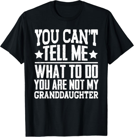Vintage Fathers Day Grandpa Funny Gifts From Granddaughter T-Shirt