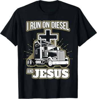 Jesus Truck Driver Christian Trucker T-Shirt