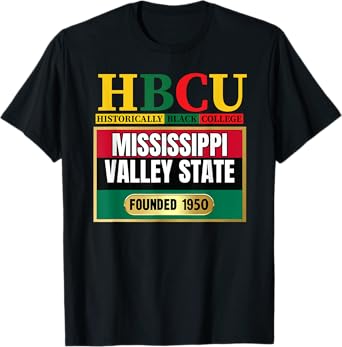 Mississippi Valley State, MVSU, HBC Graphic T-Shirt