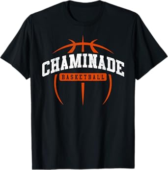 Chaminade University Basketball Vintage Arch Design T-Shirt