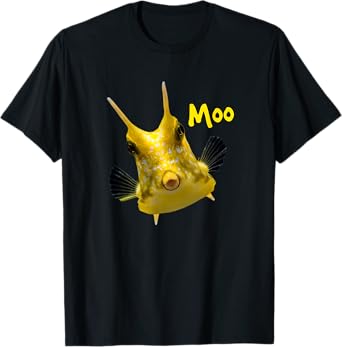 Cowfish Saltwater Aquarium Ocean Reef Fish Cowfish Lovers T-Shirt