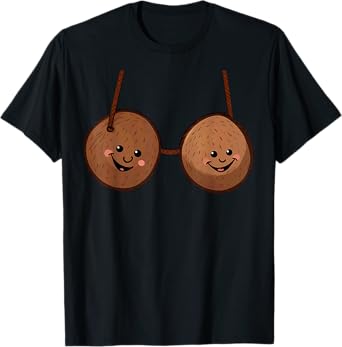 Summer Coconuts Bra Halloween Costume Men Women T-Shirt