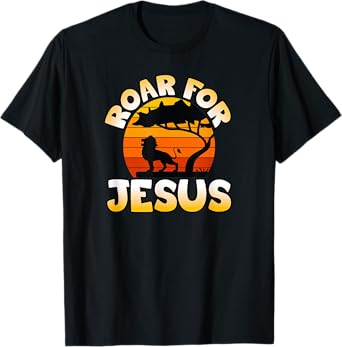 Vacation Bible School Lion Wild About VBS Roar For Jesus T-Shirt