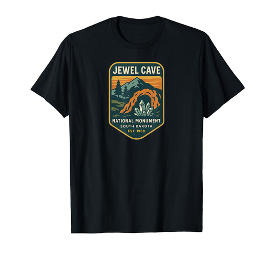 Jewel Cave – Crystal Design for Geology Lovers T-Shirt