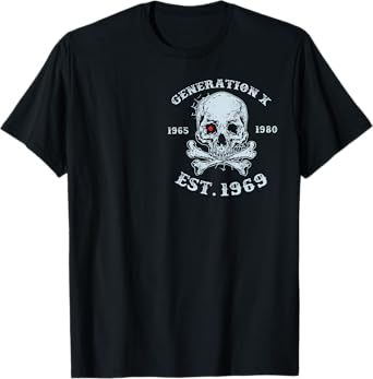 Gen X Est 1969 Black Sheep Of My Family (2 SIDES) T-Shirt