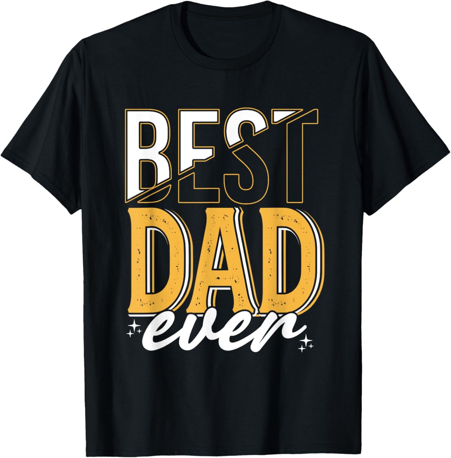Best Dad Ever Bold Retro Father’s Day Gift T-Shirt
