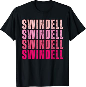 Swindell Personalized Name I Love Swindell Vintage T-Shirt