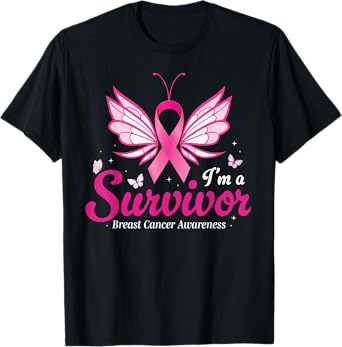 I'm A Survivor Breast Cancer Awareness Women T-Shirt