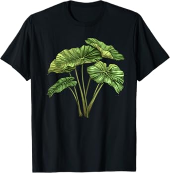 Elephant Ear Plant Retro Vintage T-Shirt