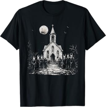 Creepy Folk Horror Weirdcore Occult Blackcraft Goth Witches T-Shirt