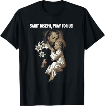 Vintage St Joseph shirt Father of Jesus Saint t-shirt T-Shirt