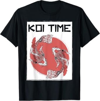 Koi Time Koi Fish Japanese Carp T-Shirt