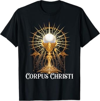 Eucharistic Adoration Traditional Latin Mass Catholic T-Shirt