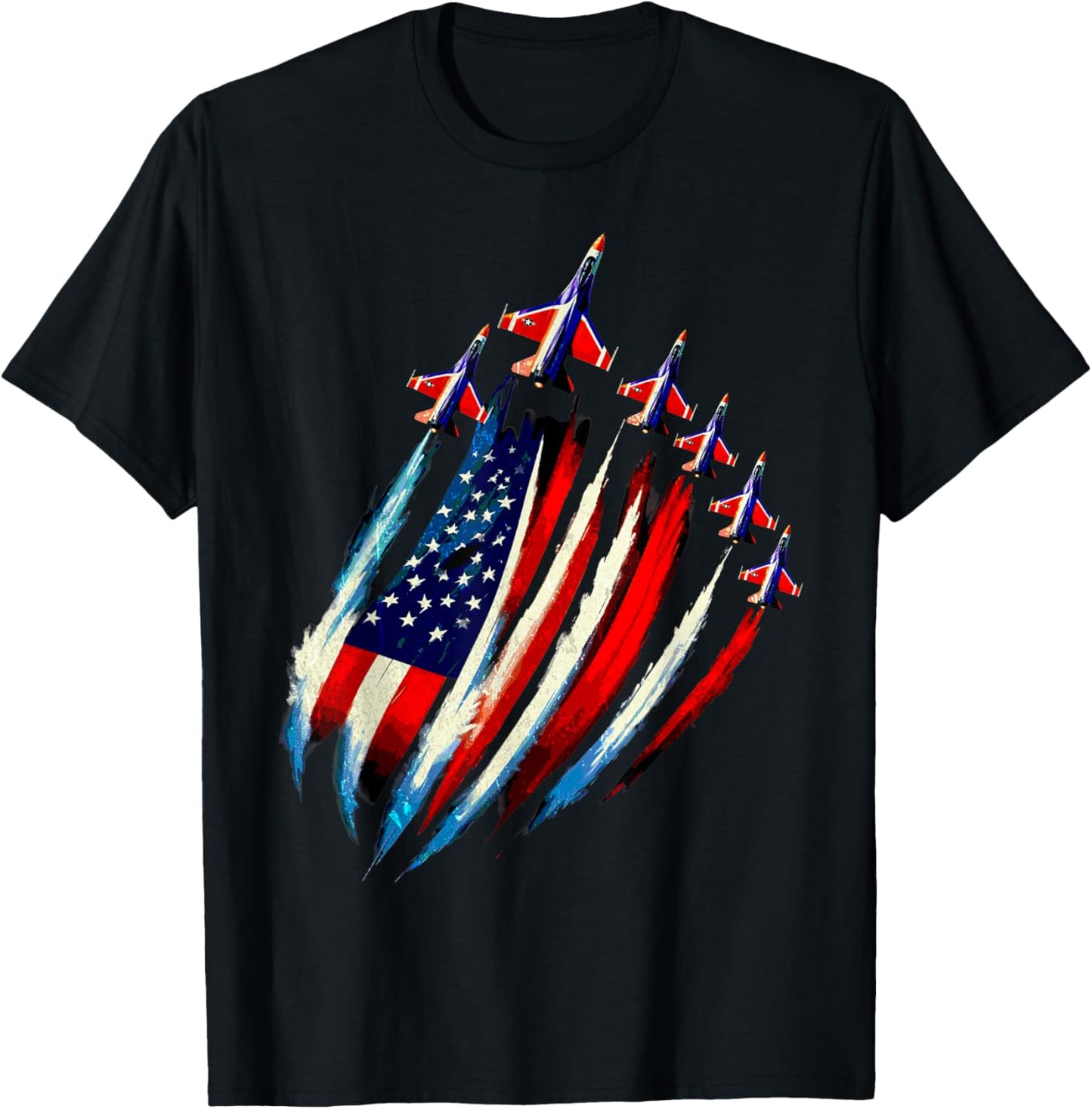 4th Of July S For Men Boys Funny Merica American Flag T-shirt