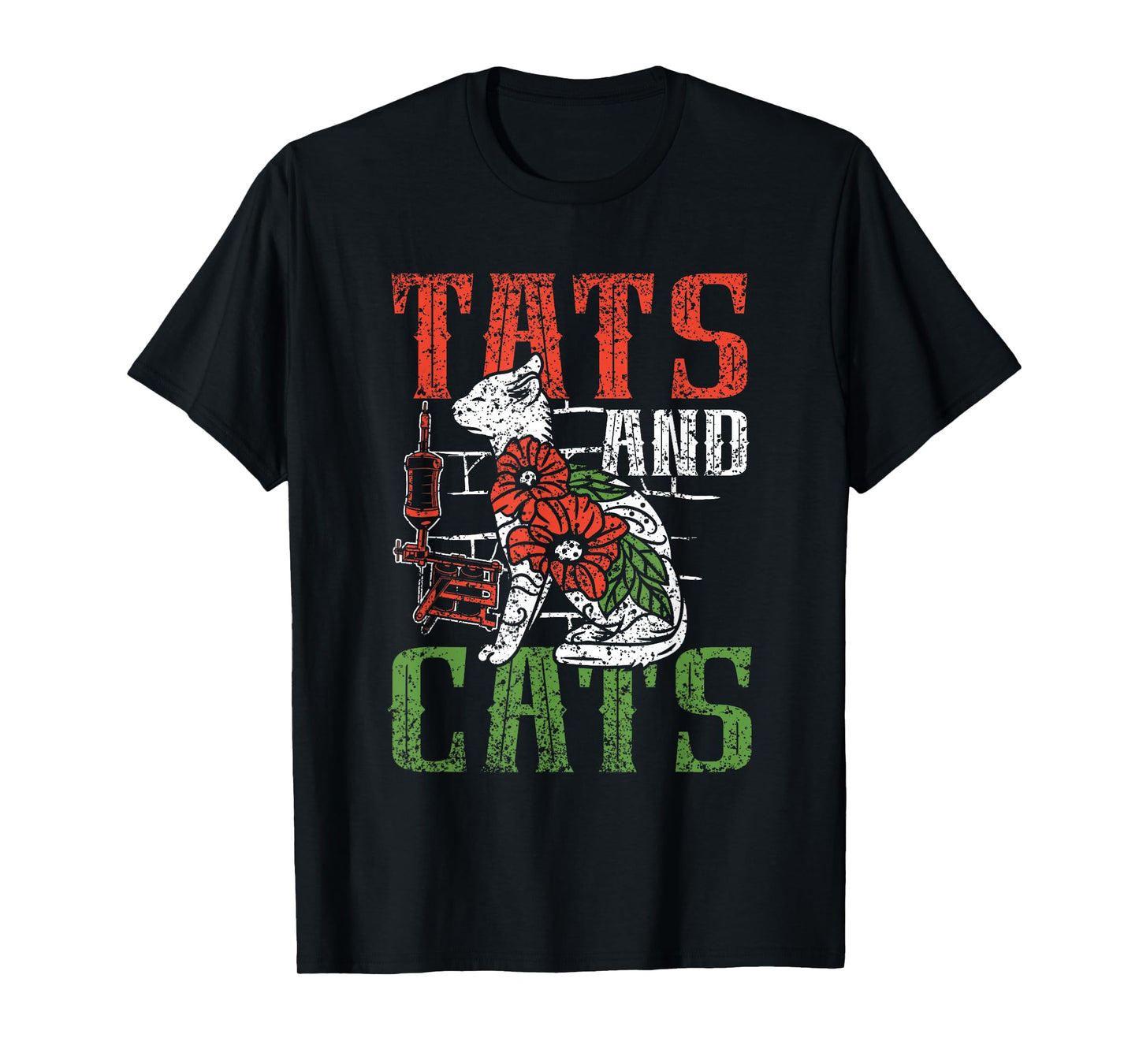 Tats And Cats Tattoo Studio Tattoo Tattoo Artist T-Shirt