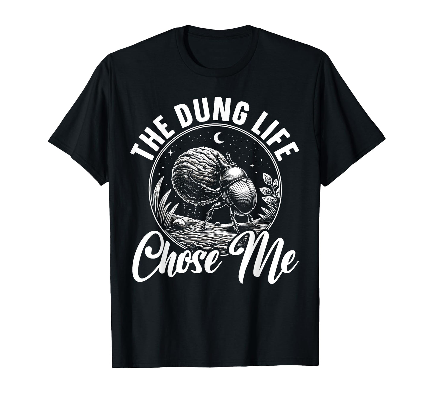Dung Beetle Insect Lover Entomology Future Entomologist T-Shirt