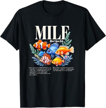 Man I Love Fish Funny Fishing Fisherman Fishing Lovers T-Shirt