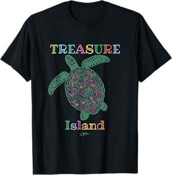 JCombs: Treasure Island, Florida, Sea Turtle T-Shirt