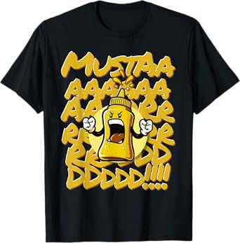 Mustard Bottle Scream T-Shirt