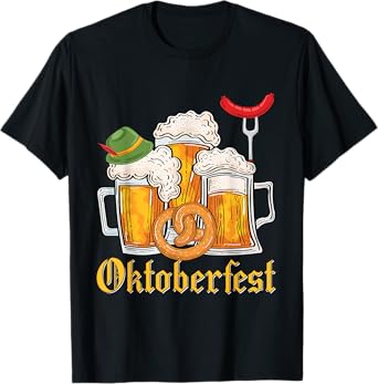 Oktoberfest 2025 Funny Oktoberfest 2025 Costume Men Women T-Shirt