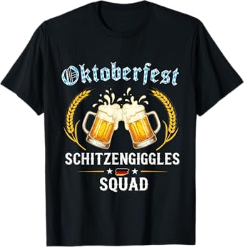 Oktoberfest Squad Munich Beer Men Women T-Shirt