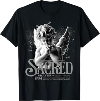 Angelus Prayer Retro Wet Cement 4s Matching Tee Men Women T-Shirt